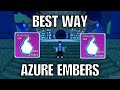 Best Way To Farm Azure Ember in Kitsune Island Shrine Event | Blox Fruits
