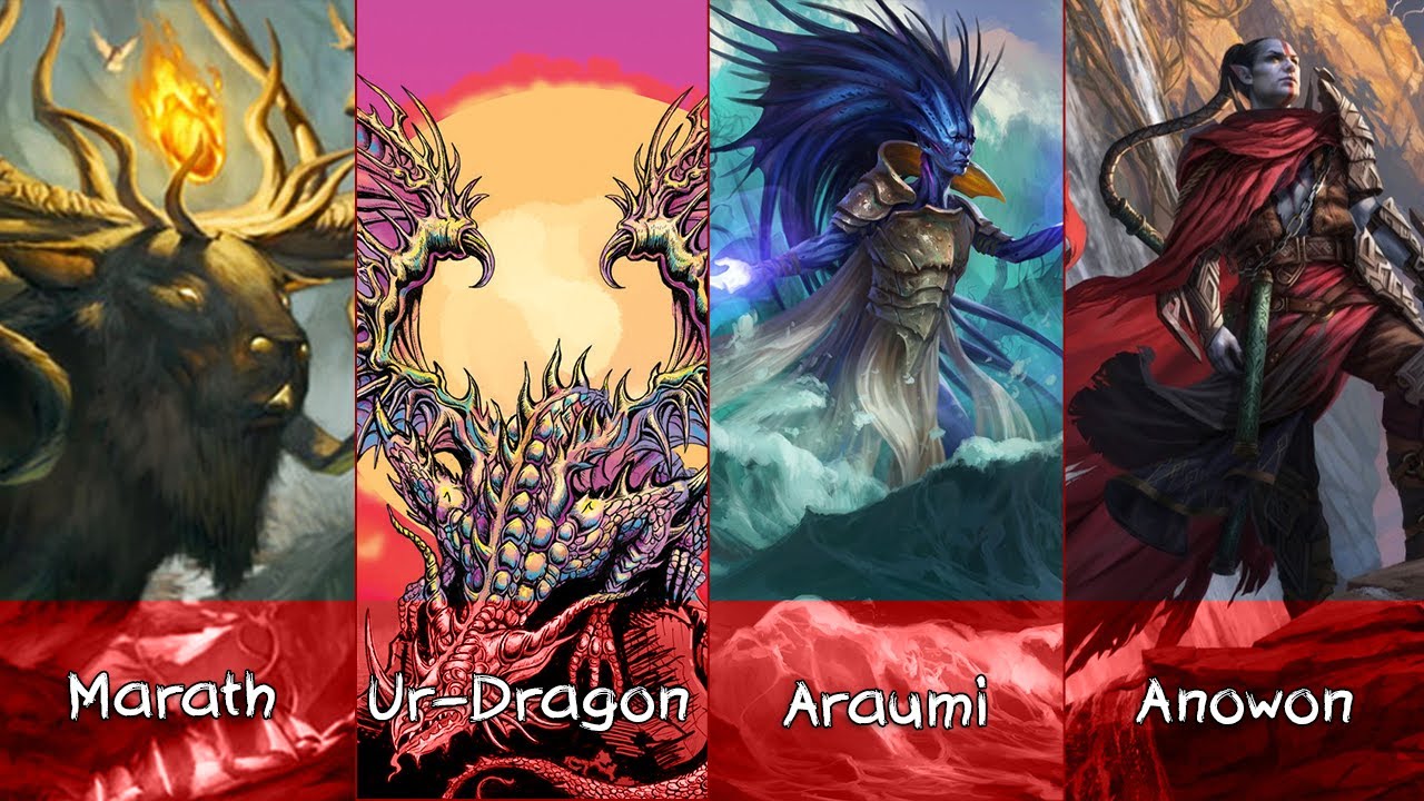 Commander #13 | Marath, The Ur-Dragon, Araumi, Anowon