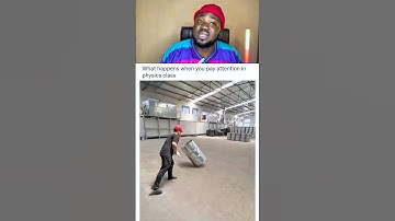 This is what happened when you pay attention in Physics Class