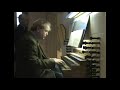 Bach BWV 539 Prelude And Fugue D Minor Arien Leistra Organ 