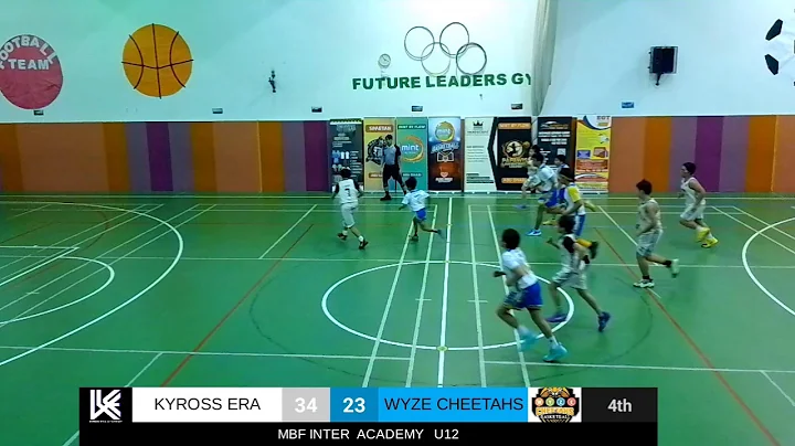 WYZE CHEETAHS BASKETBALL VS KYROSS ERA ACADEMY MBF INTER ACADEMY U12