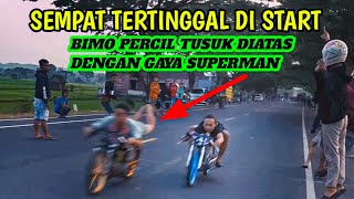 Bawah Loyo Atas Sempoyongan❗BIMO PERCIL Tirukan Gaya EBON THAILAND, LAGA HEREX vs SLEEP ENGGINE