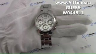 Обзор. Женские наручные часы Guess W0448L1(Подробное описание и фото: http://www.alltime.ru/catalog/watch/fashion/guess/Lady/5234/detail.php?ID=1413680&back=list., 2015-12-08T16:12:58.000Z)