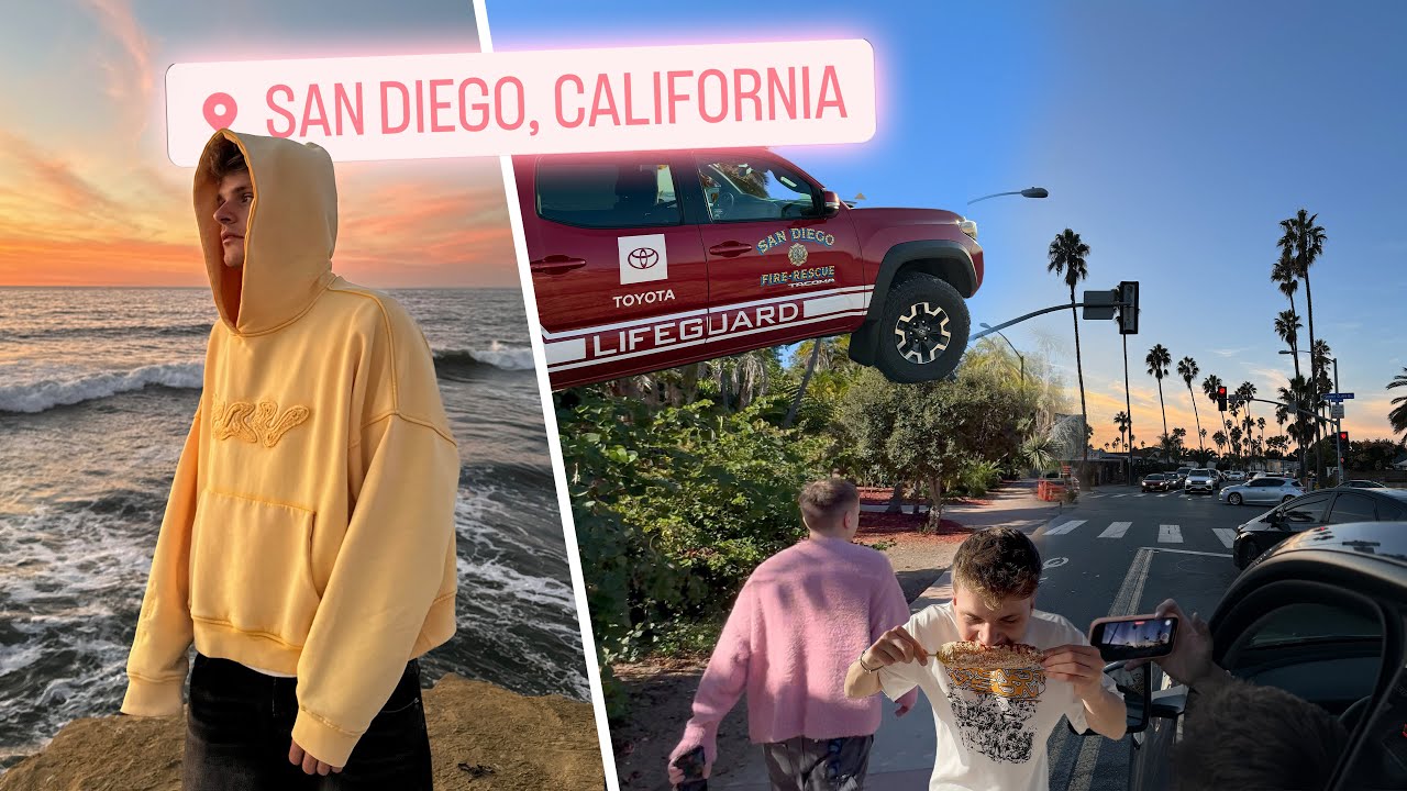 ROADTRIP TAG 2🚘 Wir fahren nach SAN DIEGO und...😱 | Jan