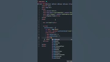 JAM DIGITAL HTML JAVASCRIPT