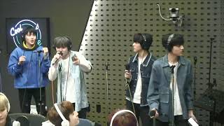 TREASURE KBS Cool FM Volumeup cover MOBB (Hyunsuk, Yoshi, Jaehyuk, Haruto)