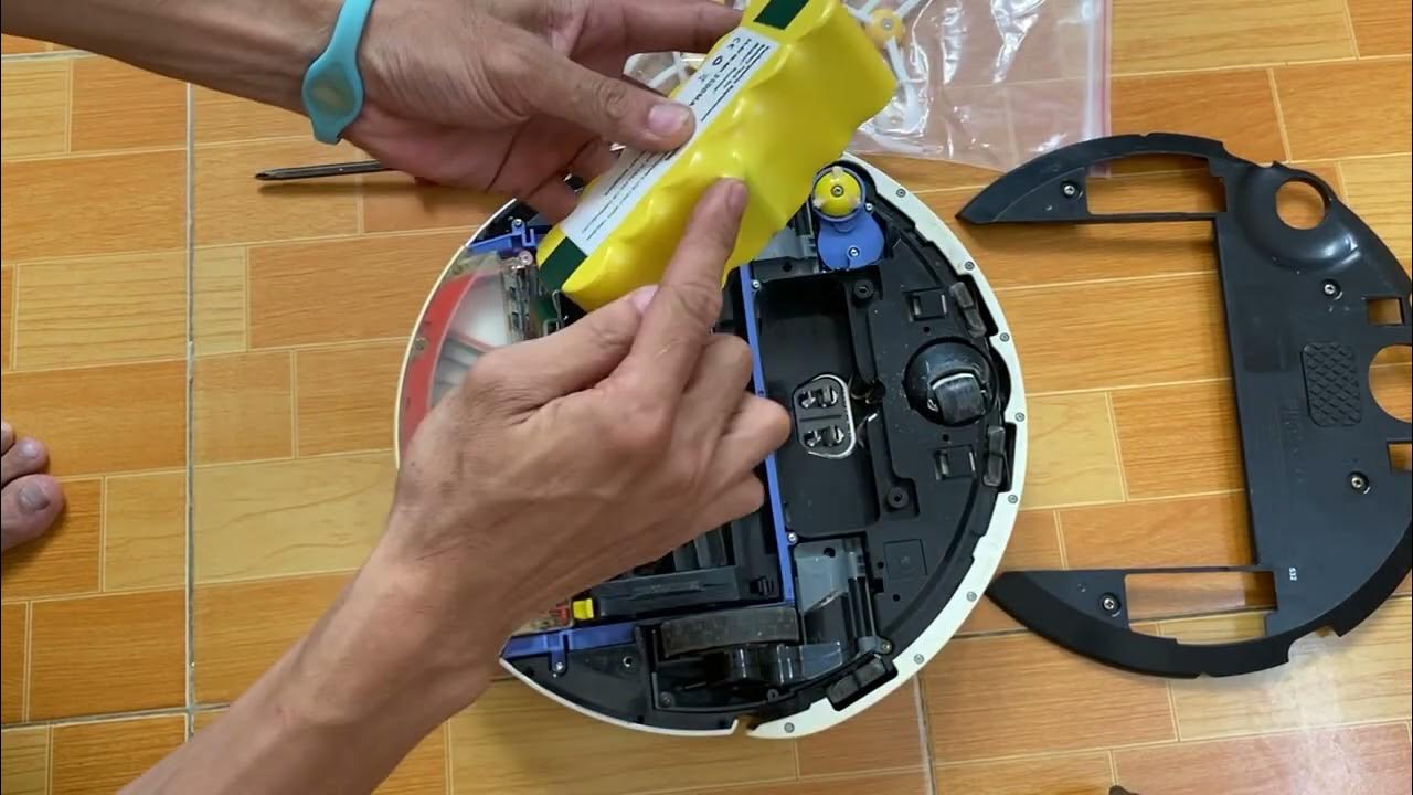 Irobot roomba 532 replace batteries , edge broom YouTube