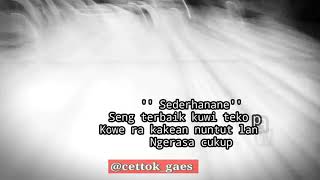 Story wa aku tresno koe