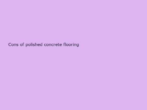 Polished Concrete Pros And Cons You Polished Concrete Pros And Cons