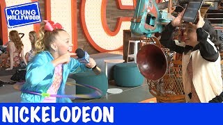 Nickelodeon Stars Play Heads Up: Hula-Hoop Edition!