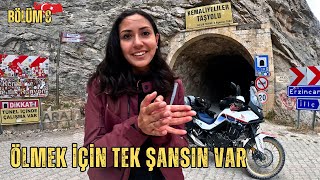 THE MOST DANGEROUS ROADS OF THE WORLD / Kemaliye Dark Canyon, Stone Road / Turkey Tour Part 8