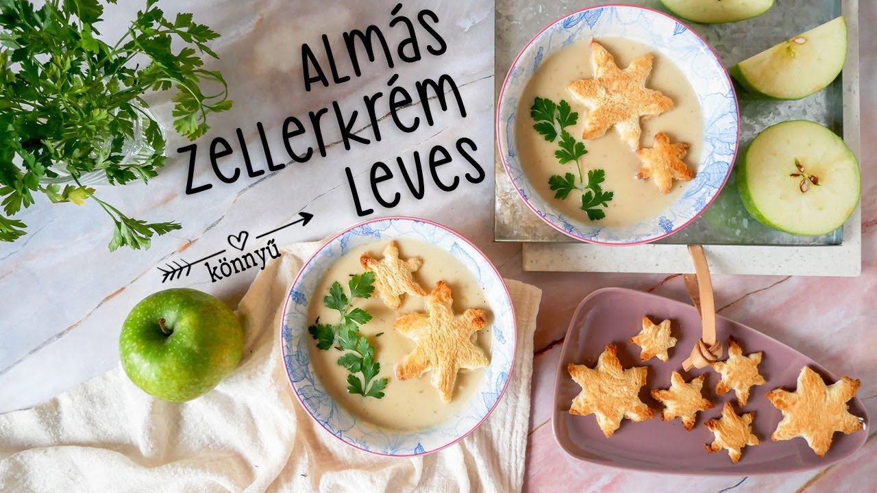 Almás zellerkrémleves recept ◾ FŐZÉS EGYSZERŰEN