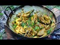 Primitive Area ► Cooking Food QUAIL Curry Recipe