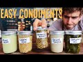 The Easiest Homemade Condiments You Can Make (2 ingredients each)