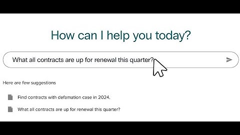 Transform Contract Searches into Instant Insights with Sirion’s Conversational Search