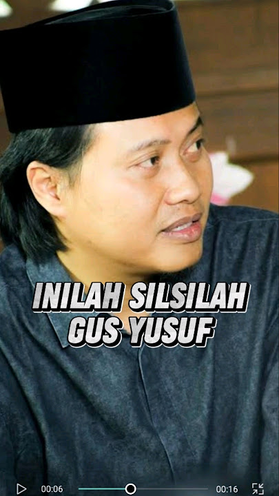 KH. Muhammad Yusuf Chudlori atau Gus Yusuf #santri #ponpesapitegalrejo