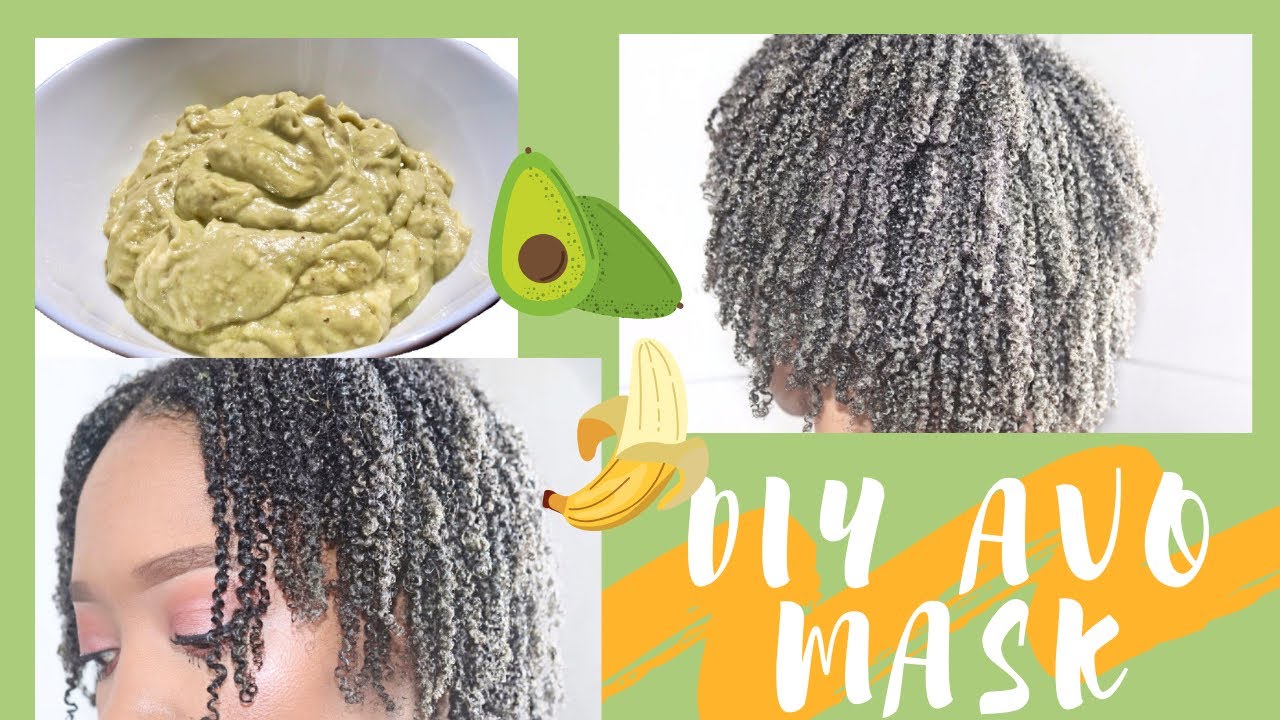 DIY Avocado Deep Condition 4B Fine Low Density High Porosity Hair