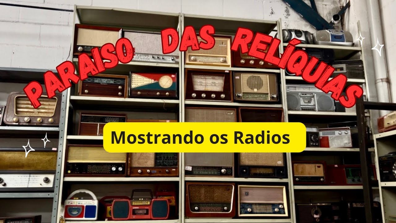 Mostrando os rádios antigos  do Paraiso das Relíquias 