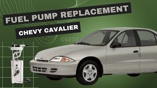 Fuel Pump Swap Chevy Cavalier Step by Step Instructions