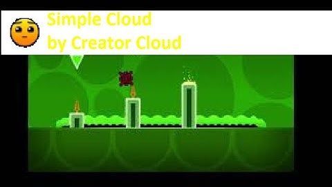 Geometry Dash - Simple Cloud by Creator Cloud(Amethyst Pack complete)