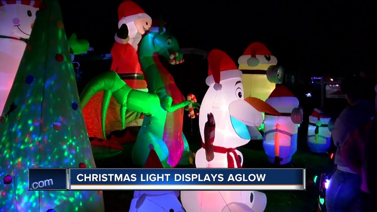 Christmas light displays aglow across southeast Wisconsin YouTube
