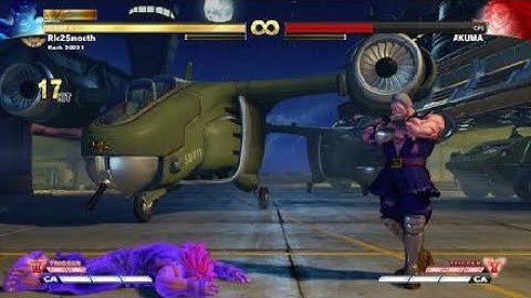SFV AE - M. Bison V-Trigger 2 Death Sequence (100% Damage)