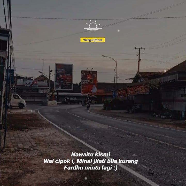 Story WhatsApp | Nawaitu kismi wal cipok i