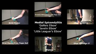 Medial Epicondylitis Rehab Exercises