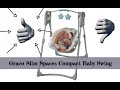 Mommy Review- Graco baby swing and Giveaway! Graco Slim Space Compact Baby Swing; Its portable!