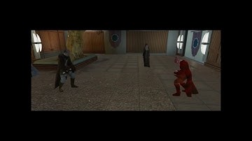Star Wars KotOR II Boss battle: Master Vrook in Khoonda