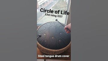 Thumbnail of circle of life - steel tongue drum cover #shorts #soothing