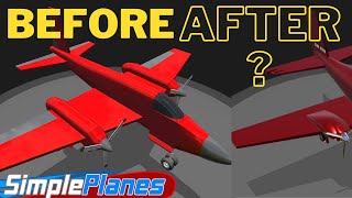 BEFORE and AFTER (SimplePlanes) Major Update