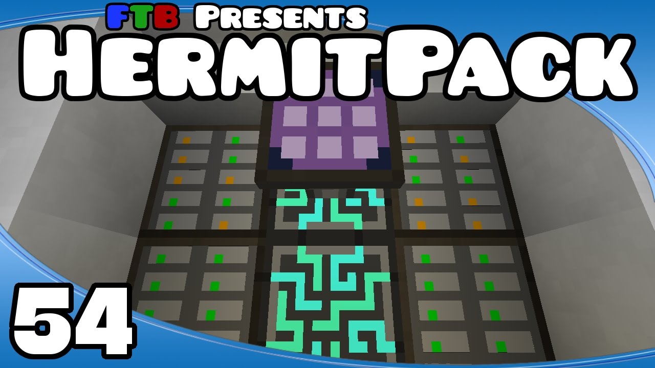 HermitPack - Ep. 54: Basic ME System - YouTube