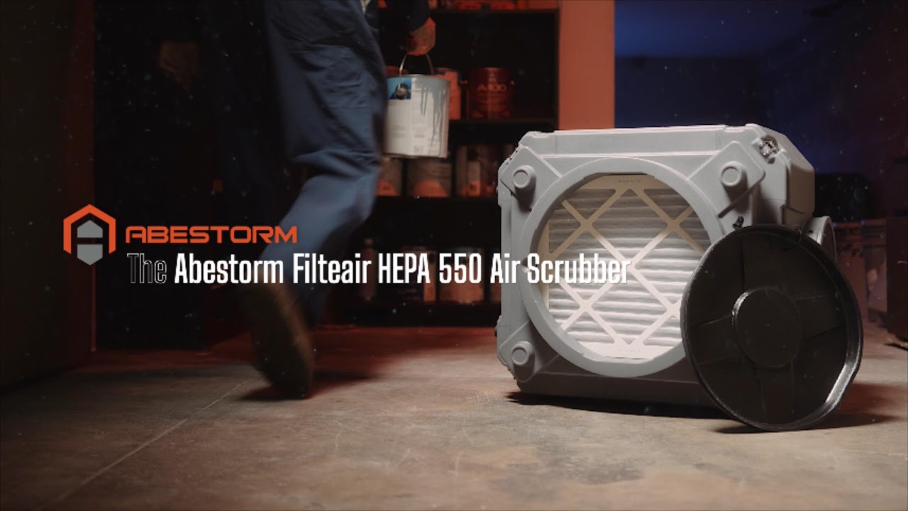 Abestorm Filteair HEPA 550 Air Scrubber YouTube