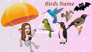 Birds Name| 26 Birds Name with Pictures|Birds Vocabulary