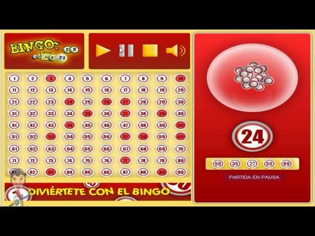 Juegos de bingo online