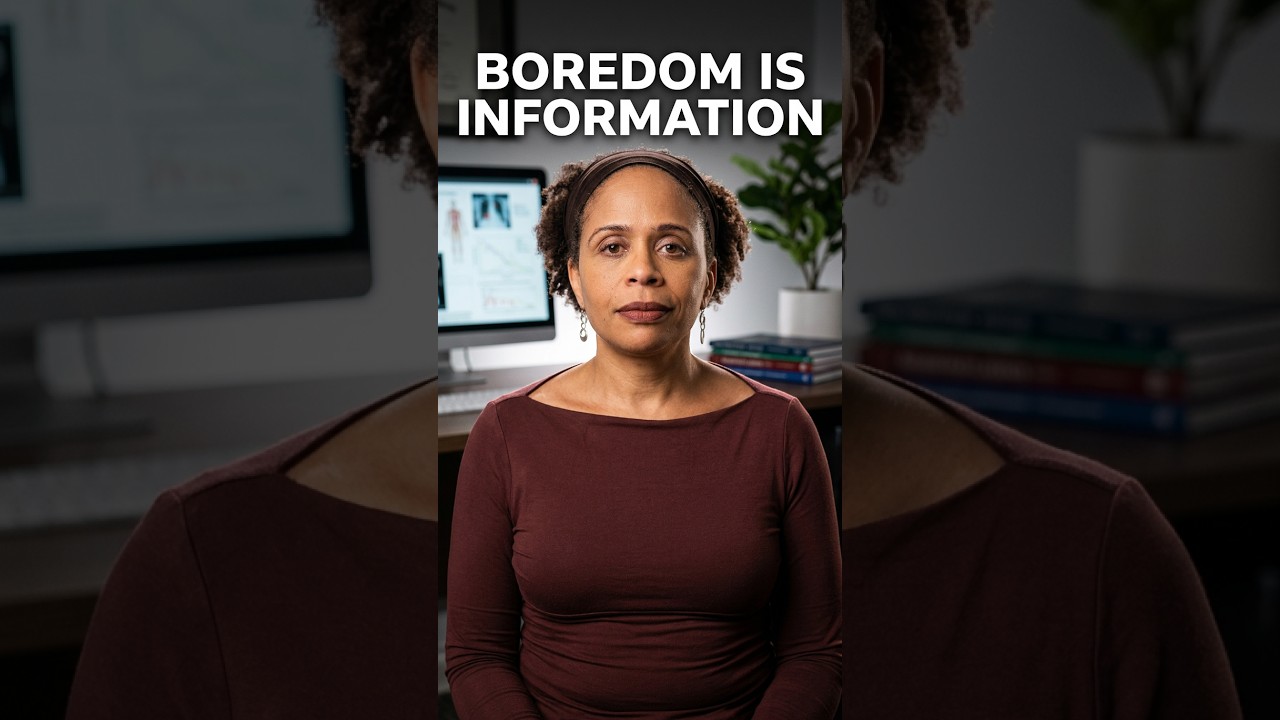 Boredom Isn’t Laziness. It’s Information.