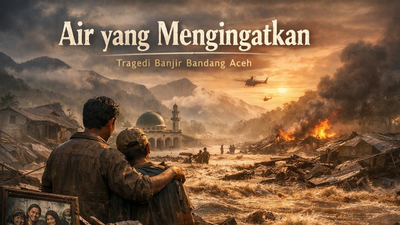 Air yang Mengingatkan | Lagu & Visual Sinematik Banjir Bandang Aceh | Pray for Aceh