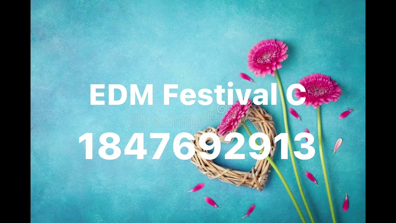 EDM Festival C - Roblox ID Code