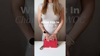 What Fits In Chanel Boy Woc Wallet On Chain