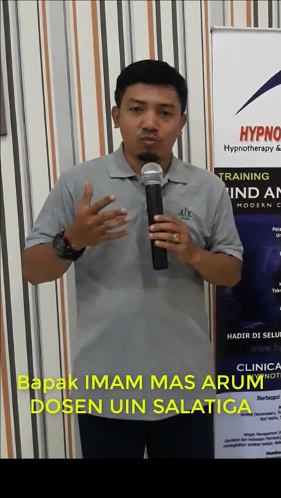 HIPNOTERAPI ITU HARAM??