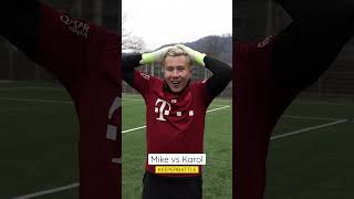 Goalkeeper OR Freekicker ? | Mike vs Karol