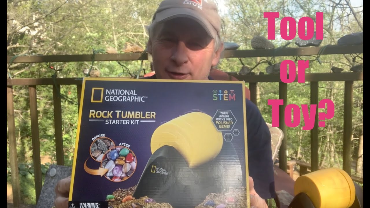Review National Geographic Rock Tumbler Starter Kit YouTube