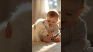 Bodyguard mode activated #cat #adorably #catart #baby #catcartoon #cutebaby #adoreble