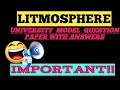 Litmosphere model question paper with complete answersfirst semestercalicut universitymalayalam