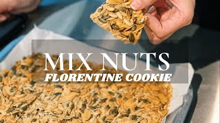 5 INGREDIENTS MIX NUTS FLORENTINE COOKIE | HEALTHY & EASY TO MAKE! screenshot 2
