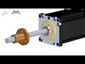 3 new nema23 stepper motors from jvl