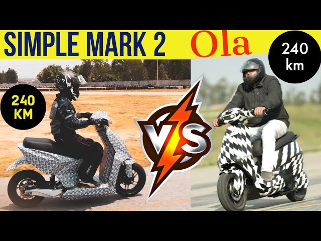 Simple Mark 2 vs Ola Electric Scooter in India | Specs, Features & Price Comparison
