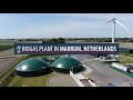 VIRTUAL TOUR: Highly Efficient Biogas Plant in Marrum, Netherlands | Biomethane from Manure | HoSt