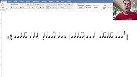 Rhythm Practice: Counting and Clapping an Easy 4-4-Rhythm